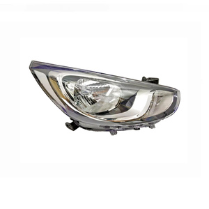 เหมาะสำหรับ Hyundai Verna Fluidic รุ่นที่ 4 เครื่องยนต์ 1.4L 1.6L ไฟหน้าซ้ายด้านหน้า LH OEM 92101-1V000 92102-1V000 MOBISS - Product Image 1