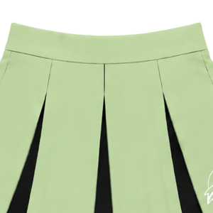 Jupe plissée vert clair pour femmes et filles, idéale pour la danse, les entraînements, les compétitions et les tenues de sport. - Product Image 4