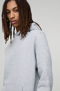 Sudadera con Capucha Deportiva de Algodón 100%, Lisa, Teñida, para Invierno, al por Mayor, Gruesa, Talla Grande, con Logotipo Personalizado, para Hombre - Product Image 6