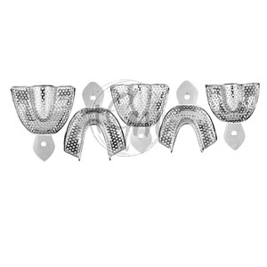 Bandejas de Impresión Dental Duraderas de Acero Inoxidable Perforado para una Toma de Moldes Precisa y la Comodidad del Paciente - Product Image 2