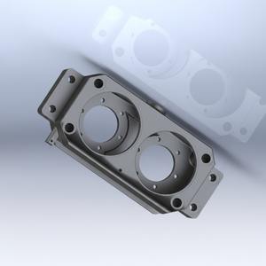 Support de boîtier en métal coulé ou usiné CNC assemblage industriel ou automobile - Product Image 6