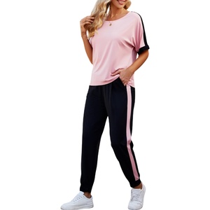 Conjunto Deportivo de Verano para Mujer, 100% Algodón, con Logotipo Personalizado, Nuevo, Tejido Suave - Product Image 1