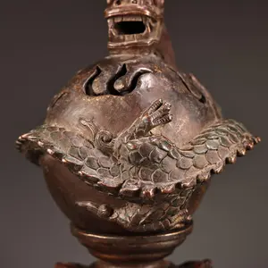 Refined Interior Aroma Bakhoor <b>Incense</b> <b>Burner</b> for Oud Chips Balancing Scent Performance and Style - Product Image 5