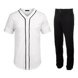 Uniforme de Béisbol 2025, Diseño OEM, Transpirable, 100% Poliéster, Uniforme Masculino de Moda al por Mayor con Logotipo Personalizado - Product Image 5
