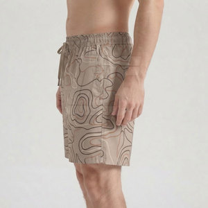 Pantalones Cortos Deportivos Ligeros para Hombre, Estampados, con Cordón en la Cintura, para Gimnasio, Entrenamiento, Running y Uso Casual - Product Image 6