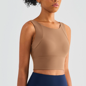 Sujetador Deportivo de Yoga para Mujer, Acolchado, Sin Costuras, Cómodo, para Gimnasio, Entrenamiento, Fitness y Uso Diario - Product Image 2