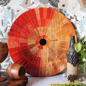 Roue de dégustation de vins en bois, tableau des arômes du vin, outil d'éducation oenologique pour sommelier, décoration de bar, cadeau pour amateur de vin - Product Image 4