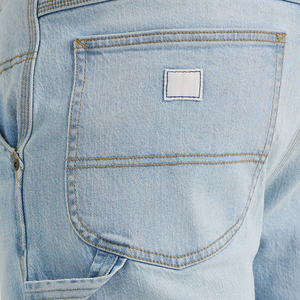 Mens Straight Leg Washed Denim <b>Jeans</b> Autumn Casual Stretch Fit Ripped Pocket Design <b>Soft</b> Fabric Print Solid OEM ODM Supplier - Product Image 5