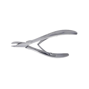 Pince à cuticules professionnelle à ressort unique, en acier inoxydable de précision, à ouverture large, polie à la main, à bord tranchant - Product Image 3
