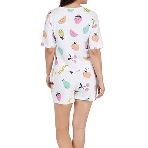 Conjunto de 2 Piezas para Mujer, Venta Caliente 2025, Camiseta y Pantalones Cortos para Uso Diario, Casual, Elástico, Transpirable, de Secado Rápido, 100% Algodón - Product Image 5