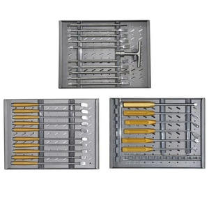 Ensemble d'instruments manuels PLIF TLIF pour cage vertébrale en acier inoxydable, instruments chirurgicaux orthopédiques pour fusion spinale, qualité médicale MOL - Product Image 5