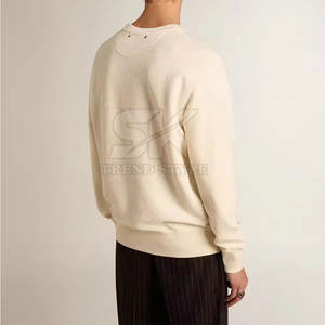 Sudadera Bordada de Color Sólido con Logotipo Personalizado, MOQ Bajo, Talla Personalizada, Sudadera Bordada para Hombre con Logotipo Impreso - Product Image 5