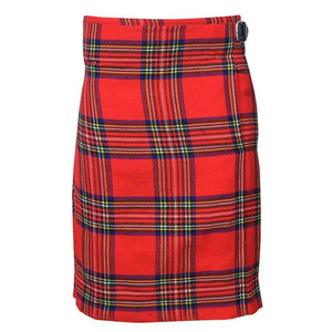 Kilt écossais traditionnel à carreaux rouges pour hommes, kilt plissé haut de gamme pour festivals, mariages et tenues décontractées - Product Image 4