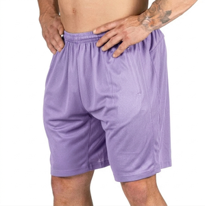 Shorts amples en coton tricoté 100 % pour hommes, taille élastique, respirants, pour l'extérieur, grandes tailles, vente en gros, collection 2026 - Product Image 3