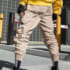 Men's Techwear Cargo Pants Multi-Pocket Tactical Streetwear Joggers Khaki Urban Hip Hop Cyberpunk <b>Harem</b> <b>Trousers</b> High Quality - Product Image 5