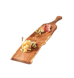 Atractiva Tabla de Quesos de Color Marrón, Tabla de Madera de Mango Personalizada, Diseño Original y Único - Product Image 1