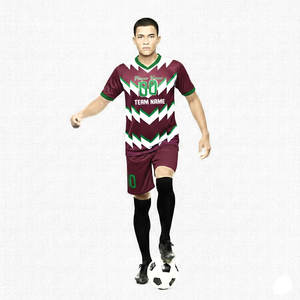 Maillots de football, uniformes de soccer, séchage rapide, antibactériens, respirants, protection UV, nom d'équipe personnalisé, vente en gros, sports de plein air - Product Image 1