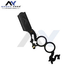 Rasoir droit professionnel de qualité supérieure pour barbier, double anneau, en acier inoxydable, pour hommes - Product Image 3
