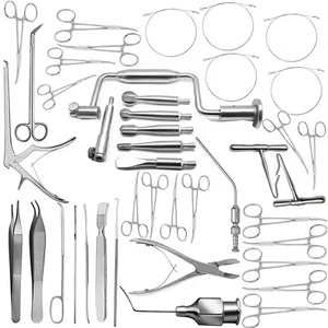 Kit d'instruments de craniotomie pour micro-chirurgie crânienne, 38 pièces, manuel, réutilisable, léger et écologique - Product Image 5