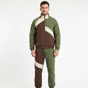 High Quality Custom Design Nylon Tracksuit Windbreaker <b>Jackets</b> and Nylon Pants Tracksuit Windbreaker Set - Product Image 1