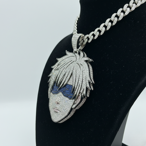 Anime Mystic Teacher Iced Jewelry Chain Fine Jewelry Pendants & <b>Charms</b> Moissanite Elite Street Culture Accessory - Product Image 2