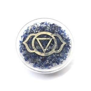 Achetez un sous-verre en bois avec symbole de géométrie divine et chakra - Product Image 6