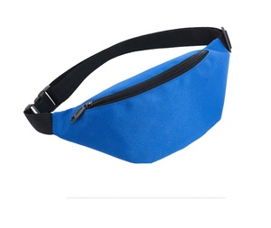 Black Waist Bag <b>Water</b> Resistant Casual Fanny Pack Outdoor Crossbody Bag - Product Image 4