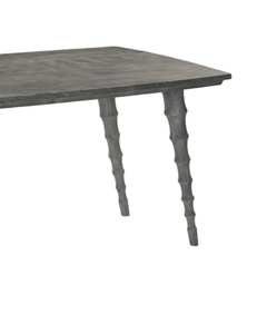 Western Style Modern Wooden Luxury Rectangular 4 to 6 Seater <b>White</b> distressed finished <b>Dining</b> <b>Table</b> 160cm - Product Image 4