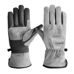 Gants de soudage en cuir de chèvre résistants aux flammes pour soudeurs - Product Image 1