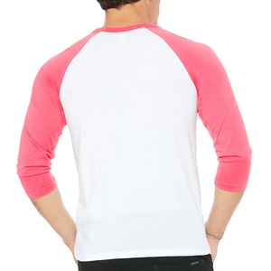 Men's Gray <b>Black</b> Raglan Sleeve <b>Long</b> Sleeve <b>T</b>-<b>Shirt</b> O-Neck Casual Oversized Regular 100% Cotton Solid Color Anti-Wrinkle 320g - Product Image 2
