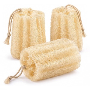 Meilleur fournisseur de produits de nettoyage ménager, éponges à récurer les casseroles en loofah, prix bas pour la vente en gros - Product Image 5
