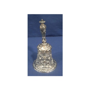 Campana de Mesa de Aluminio Estilo Antiguo, Campana de Mesa de Aluminio Vintage para Restaurante, Oficina, Cocina, con Botón de Presión Manual - Product Image 4