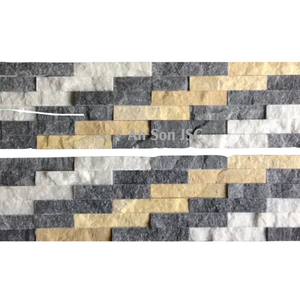 Revestimiento de Pared de Pizarra de Mármol Natural, Panel de Mosaico de Piedra Decorativa para Diseño de Interiores de Villas, Hoteles y Hogares, Precio de Fábrica Moderno - Product Image 5
