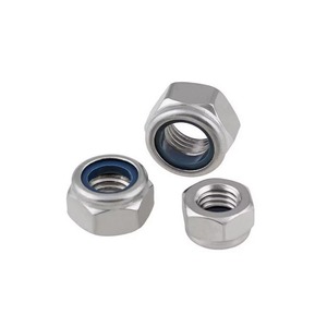 Suministro Directo de Fábrica: Herramientas y Fijaciones de Ferretería - Tuerca de Bloqueo Hexagonal con Inserto de Nylon y Acabado de Latón/Acero Inoxidable en Venta - Product Image 1