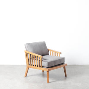 โซฟาไม้สักซุงไค มะฮอกกานี รุ่นใหม่ล่าสุด พร้อมเบาะรองนั่งถอดได้ สำหรับห้องนอนและระเบียง - Product Image 1