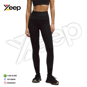 กางเกงเลกกิ้งออกกำลังกายสำหรับผู้หญิง แบบเต็มตัว ผ้าเนื้อแน่น ทนทาน แผ่นด้านหน้ารุ่น XC-WL-09 ซับเหงื่อ แห้งเร็ว ระบายอากาศได้ดี เอวสูง - Product Image 1