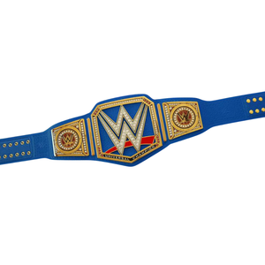 Cinturón de Campeonato Universal WWE de Alta Calidad, Azul, Personalizado, Diseño Premium, Cinturones Personalizados para Fanáticos - Product Image 3
