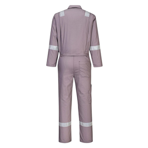 Conjunto de Chaqueta y Pantalones de Trabajo de Manga Larga para Hombre, Uniforme de Trabajo Gris Naranja - Product Image 3