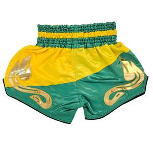 Proveedor OEM de Pantalones Cortos de Muay Thai, Pantalones de Kickboxing de Cintura Alta en Satén, Venta al Por Mayor para Exportación - Product Image 5