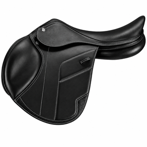 Premium Genuine Leather English Saddle Wholesale Classic Brown Jumping Saddle Close Contact Horse Riding <b>Equestrian</b> SURGIGYNE - Product Image 2