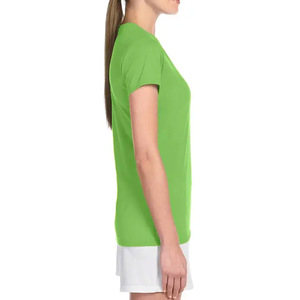 T-shirt pour femme à manches courtes 100% coton avec logo personnalisé et broderie, respirant, séchage rapide, fabriqué au Pakistan, service OEM - Product Image 5
