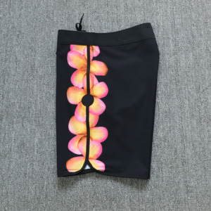 กางเกงขาสั้นชายแบบแห้งเร็ว กันน้ำ พร้อมเชือกผูกเอว สำหรับว่ายน้ำและเล่นเซิร์ฟ - Product Image 4