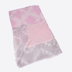 Pareo de playa 2 en 1 del fabricante: Paño delantero de viscosa y toalla trasera de algodón con efecto Tie-Dye - Product Image 6