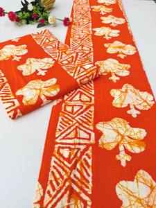 Tissu en coton imprimé africain multicolore brillant pour la couture et la production de vêtements au Mozambique - Product Image 4