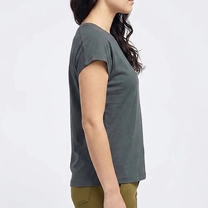 High Quality Women's Hip Hop Style Crew Neck Half Sleeve Regular Fit 100% Cotton Jersey Summer Quick Dry Breathable <b>T</b>-<b>Shirt</b> - Product Image 5