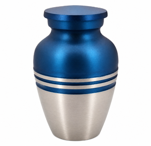 Beautiful Pink Silver Two Tone Color Eco-Friendly <b>Mini</b> Keepsake Urn for Storage Funeral Ashes - Product Image 6