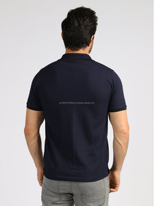 Polos de golf personalizados de alta calidad para hombre, talla XL en blanco con logotipo bordado, camisetas de polo informales de manga corta lisas - Product Image 6