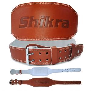 Premium Leather Powerlifting Belt Gym Workout Waist Support Belt for Bodybuilding <b>Training</b> Fitness Safety Belt - Product Image 4