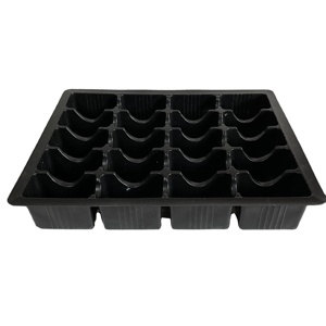 Wholesale plastic blister 20 compartmets storage container for dumpling packaging food packaging plastic