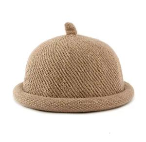 Unisex Jacquard Knitted <b>Beanie</b> Hat 100% Acrylic Striped Casual Winter Cap Breathable & <b>Waterproof</b> Adjustable for Adults 56-58CM - Product Image 1